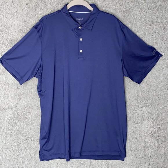 Johnnie-O Birdie Performance Golf Shirt Sz XL Twilight & Trucker Hat - Picture 1 of 12